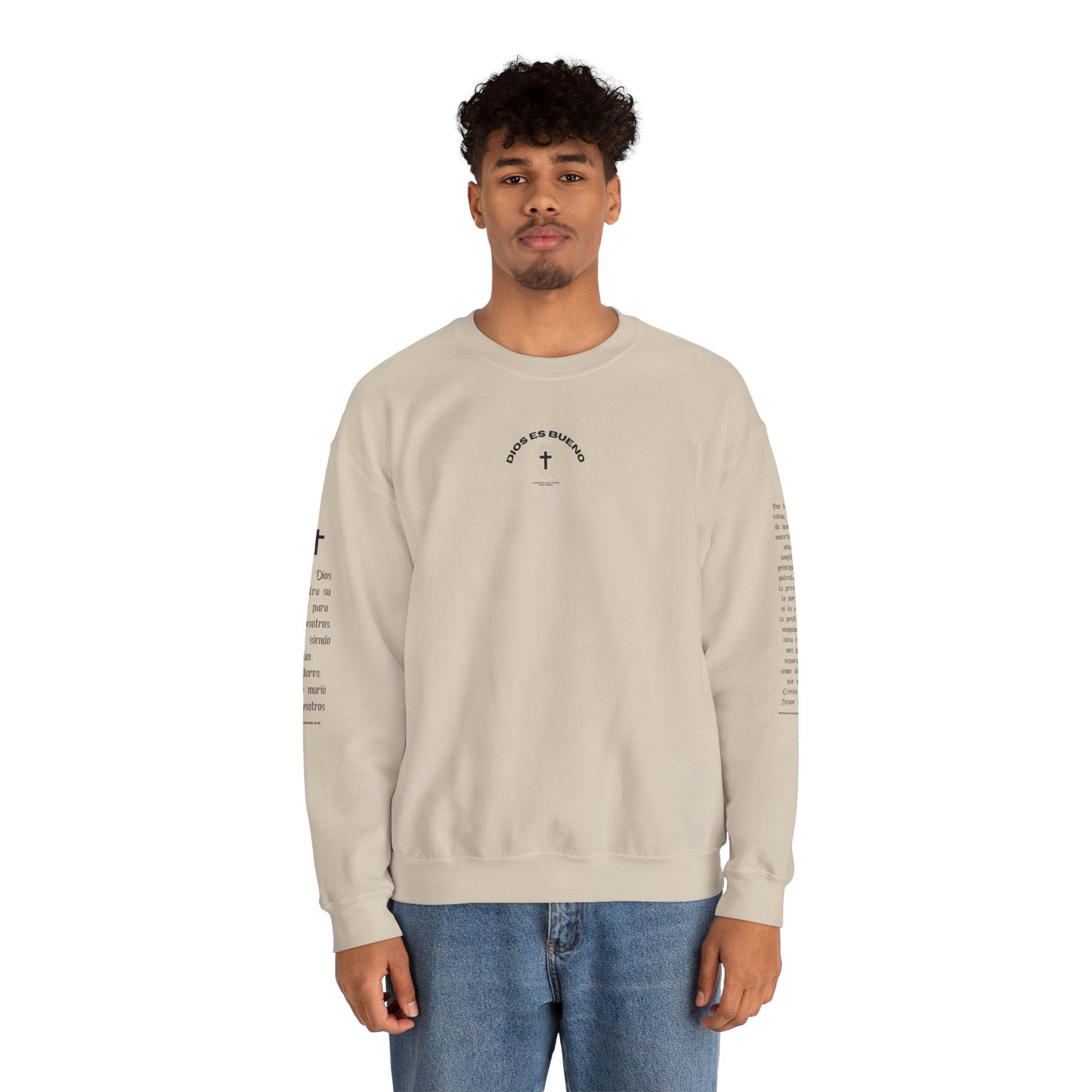 DIOS ES BUENO Crewneck Sweatshirt