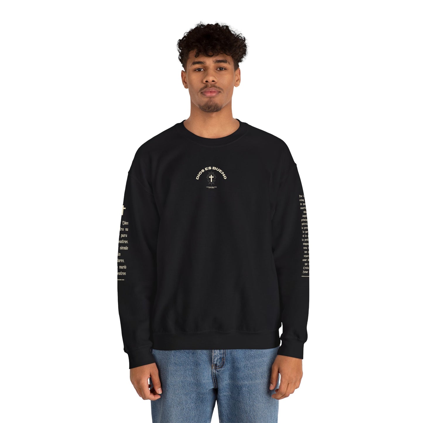 DIOS ES BUENO Crewneck Sweatshirt