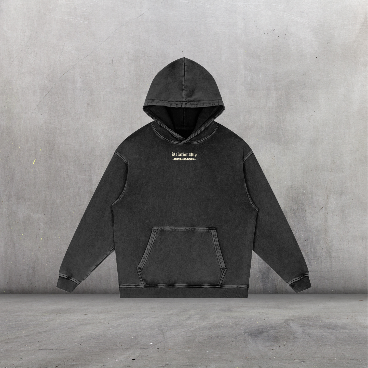 ABOVE RELIGION Oversized Hoodie