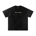FEARLESS FAITH Christian tee front view, "i fear no man" text