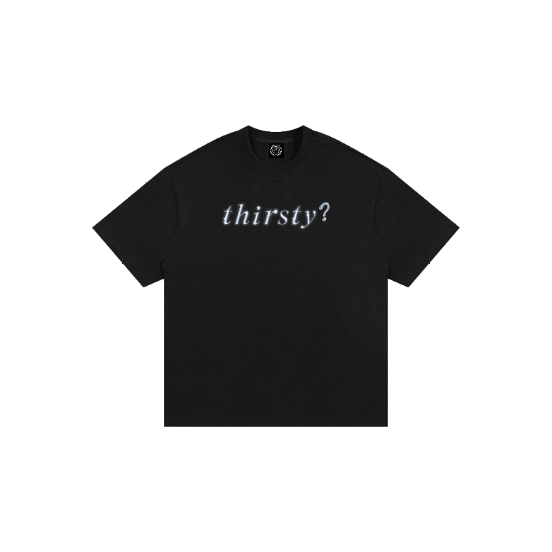 360 view of LIVING WATER Christian streetwear tee, front and back