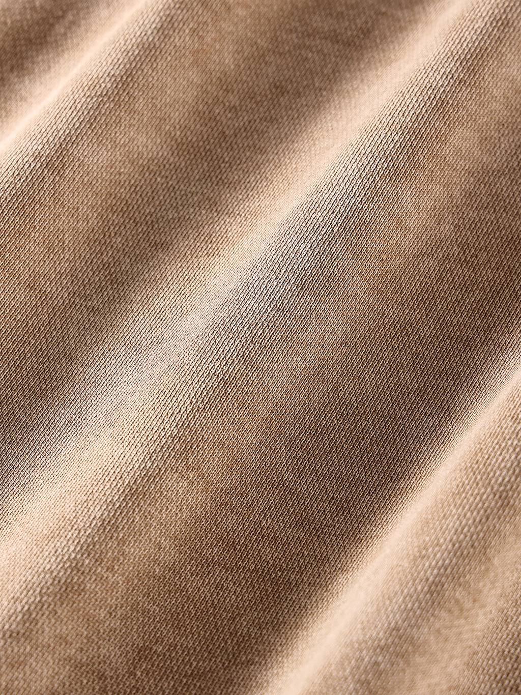 Fabric texture close-up of SEEK WISDOM Oversized Christian Hoodie — premium sand acid wash cotton